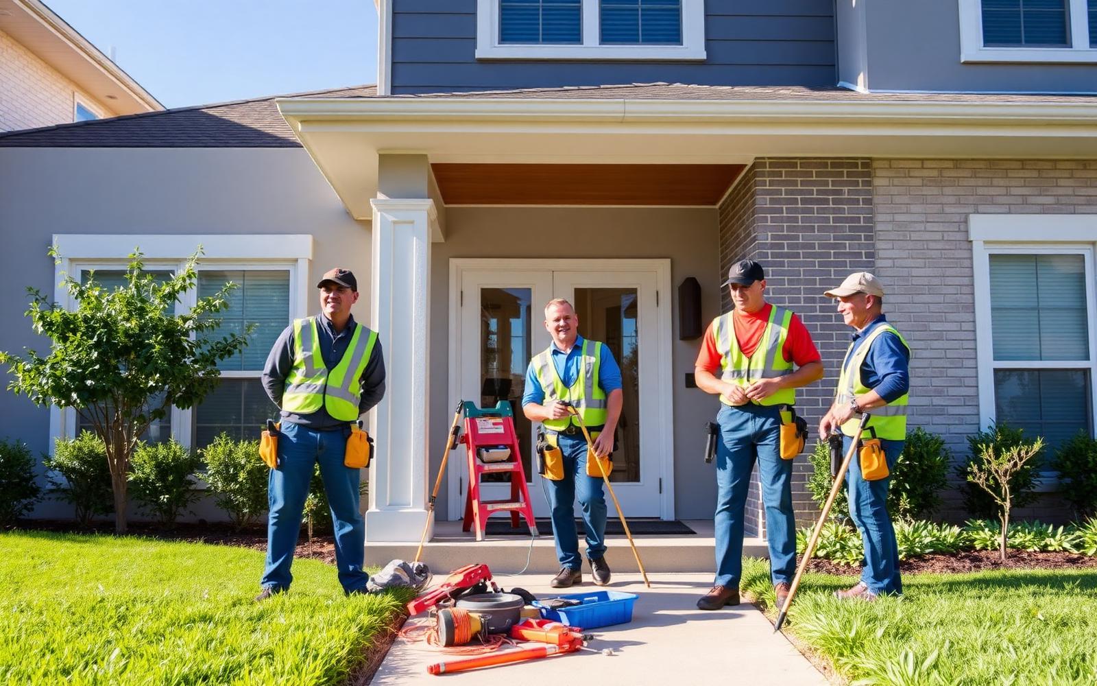 American Home Services handyman crew